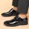 Fashion Men's Formal Shoes Legitimate Leather Pointed Toe Spring Autumn Cheap Liquidation Suit 2024 Style Clearance 39 Social Shoe Male
