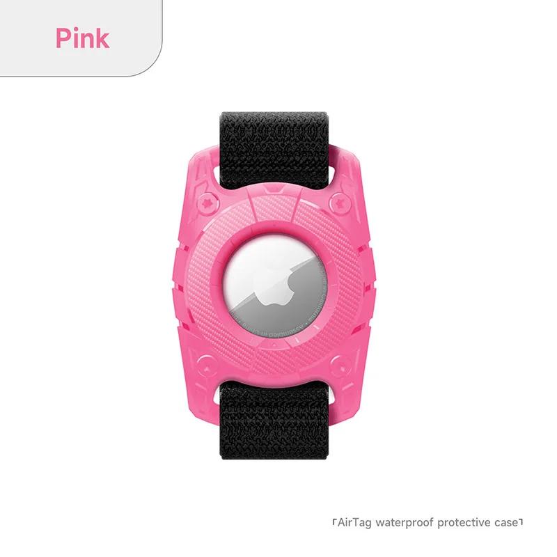 Для отслеживания Airtag часы с защитой от потери с тремя водонепроницаемыми рукавами, водонепроницаемый защитный чехол с ремешком из ТПУ