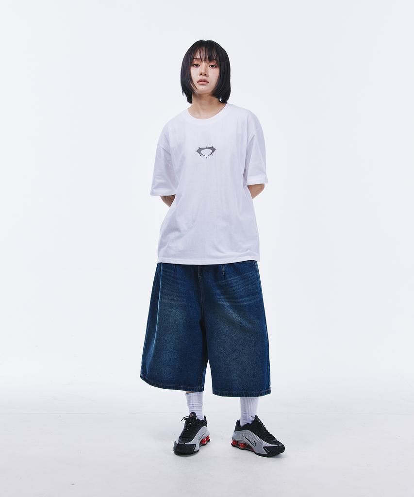 SCALLYWAG Big Bermuda Denim Shorts [Indigo]