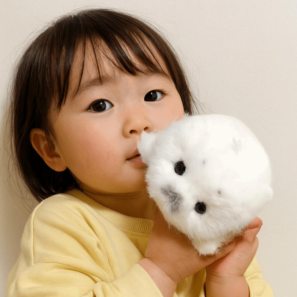 2 Pcs Simulation Style Seal Doll Baby Seal Seal Pendant Cartoon Plush Toy Home Decor