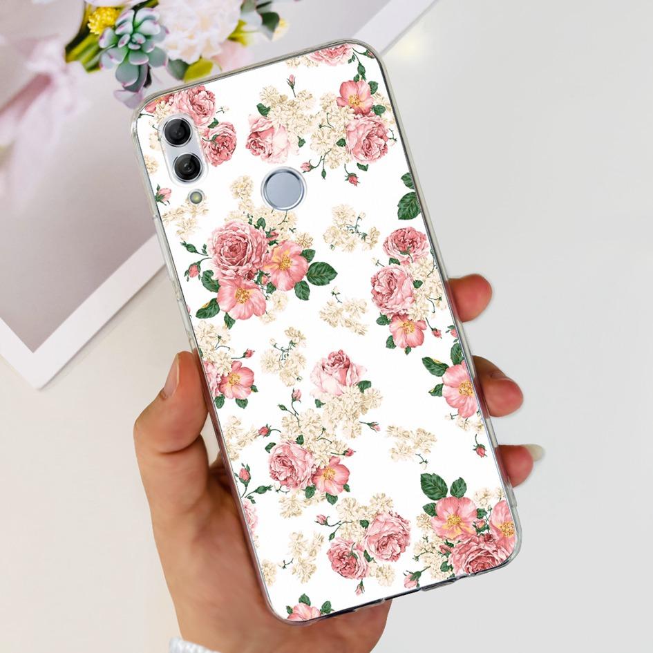 Чехол для Honor 10 Lite HRY-LX1 HRY-LX2 Чехол Мотылек Прозрачный Силиконовый Fundas Чехлы Для Honor 10 10i Honor10 Бампер