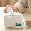 New Design Quilt Quilted Nylon Fluffy Shockproof Cosmetic Bag Cosmetic Storage Female Portable Makeup Bag Travel Vanity Wash Bag