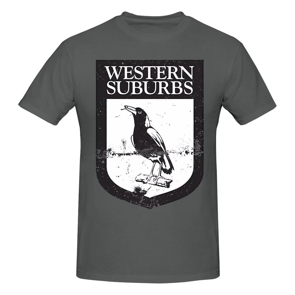 Funny Western Suburbs Magpies Retro Unisexs Printed TShirt Unisex T shirtVintage