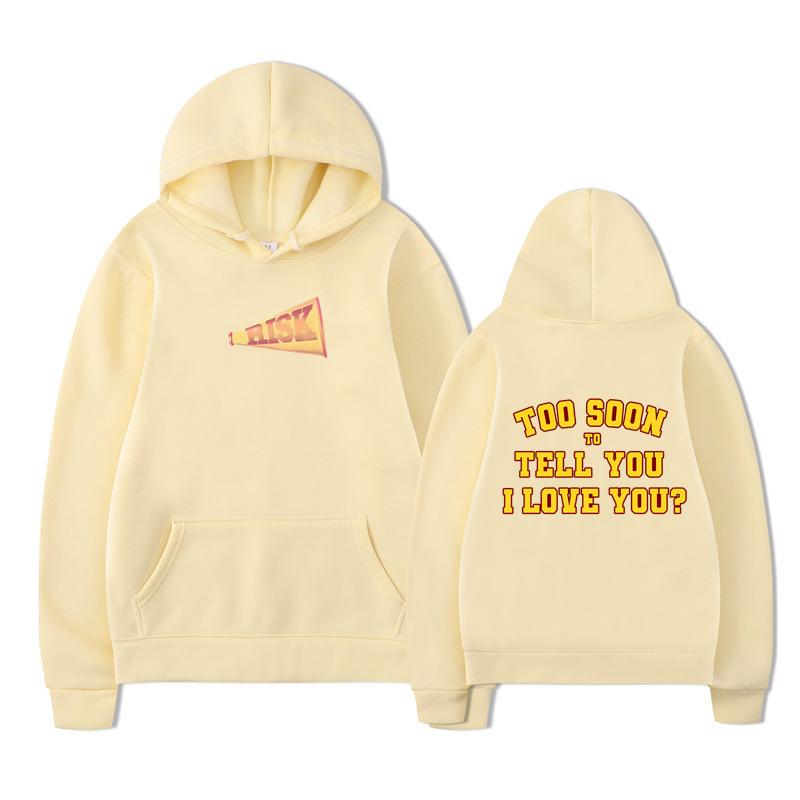 Худи 'Рано говорить, что люблю тебя' Gracie Ab Толстовки с длинным рукавом Женские Уличная одежда Харадзюку Sudaderas