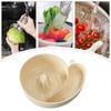 Rotating Snail-shape Fruit Strainer Fruit Washing Bowl Kitchen Utensils For Tomato Strawberry Lettuce Salad Food Mixing Storage