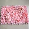 Simulation Flower Row Pink Hydrangea Wall, Wedding Decoration Store Decoration Silk Flower Plant Wall Fake Flower Dream