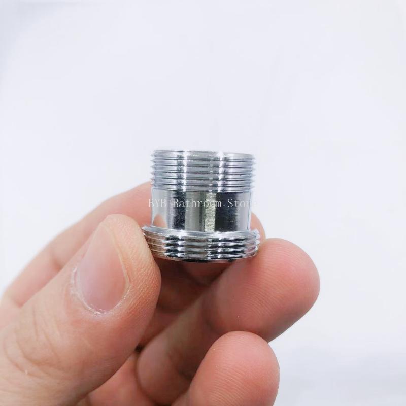 Соединитель резьбовой из нержавеющей стали M22 на M19 Садовый Бытовой Кухонный Соединения для крана Адаптер для водопроводного крана Аксессуар для фильтра воды