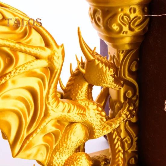 Подставка для книг в виде дракона, напечатанная на 3D-принтере, реалистичная подставка для книг в виде дракона, аксессуар для книжной полки, украшение для домашнего офиса, стола, гостиной