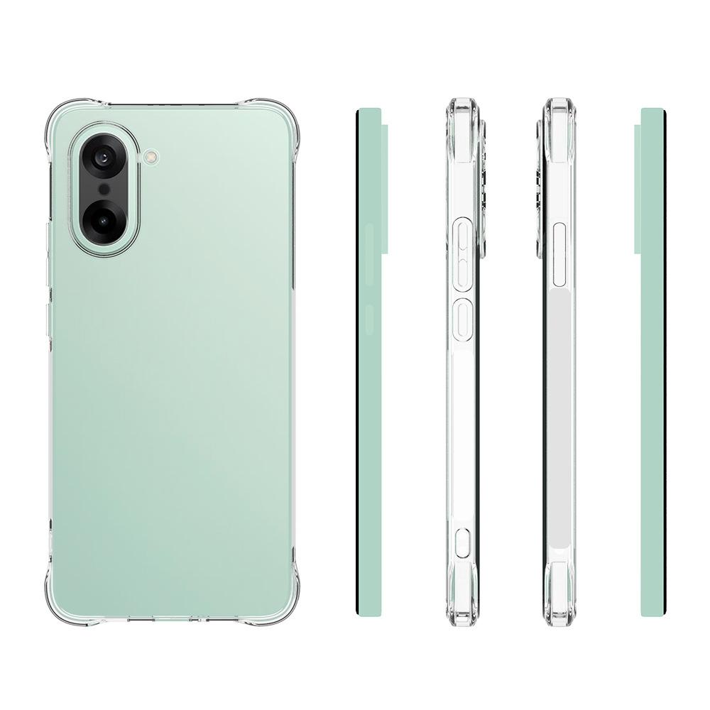 For OnePlus Nord CE5 5G/Ace 5 Racing 5G TPU Phone Case Non Slip Transparent Mobile Phone Cover