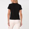 (WMNS) PUMA Classics Logo Tee Large Logo Short Sleeve Black Women's 596512-71