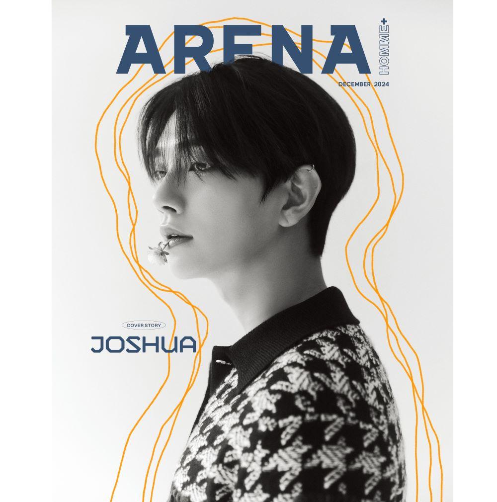 2024.12 ARENA HOMME+ SEVENTEEN JOSHUA Cover