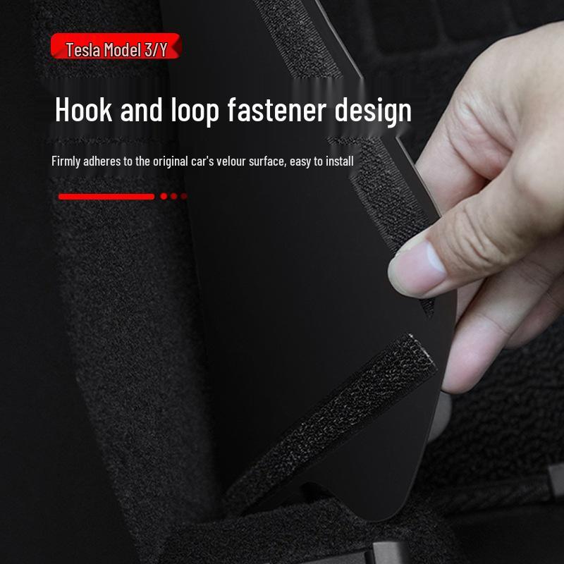 Tesla Model Y/YL Center Console Anti-Kick Pads - Thickened Protector for Driver & Passenger Sides
