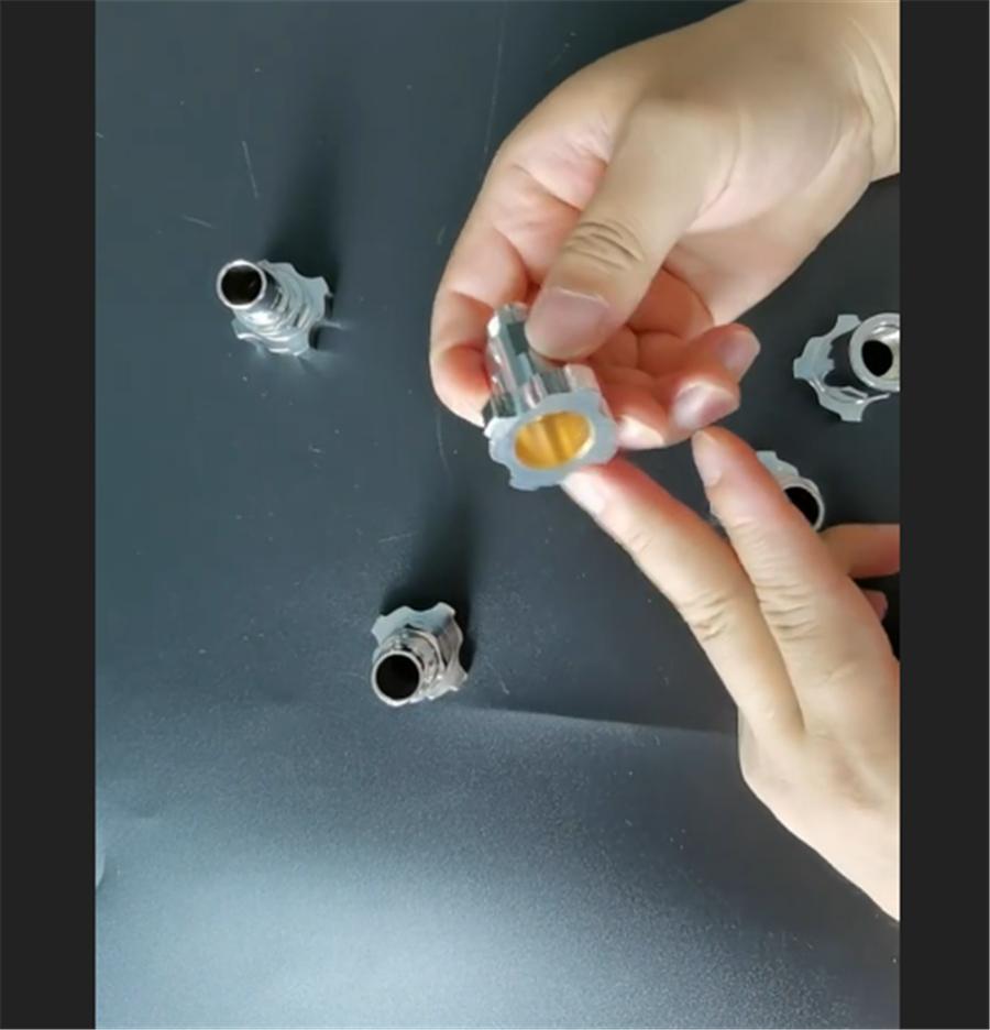 Адаптер-переходник для краскопульта, адаптер для чашки краскопульта, соединения для бачка 16X1.5 Наружная резьба для одноразового мерного стакана краскопульта, медь