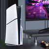 Портативная металлическая вертикальная подставка для PS5/PS5 Slim Disc/цифровой версии, нескользящая подставка-держатель для игровой консоли Playstation 5