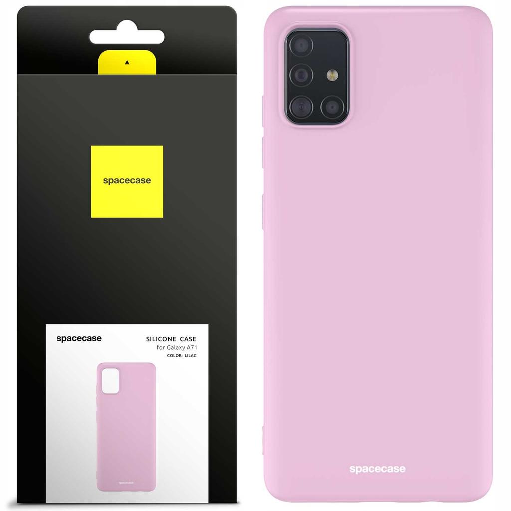 Sc Silicone Case Galaxy A71 Lilac