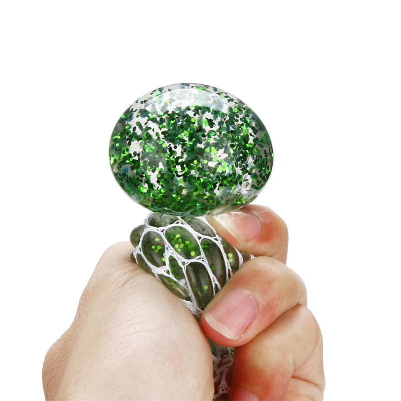 Одна вентиляционная декомпрессионная рука, сетчатый виноградный шарик, креативная игрушка для плохой декомпрессии