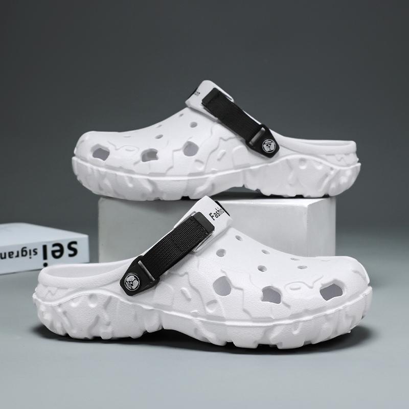 Men's Slippers New Large Size Fashion Thick-soled Casual Sports Sandals Men's EVA Lightweight Breathable Outdoor Beach Shoes Men