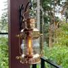 Maritime Nautical Ship Lantern 14" Brass & Copper Anchor Oil Lamp, Boat Light