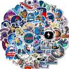 50 Space Planet Astronaut Stickers Nasa Fantasy Space Astronaut Stickers, Space Station