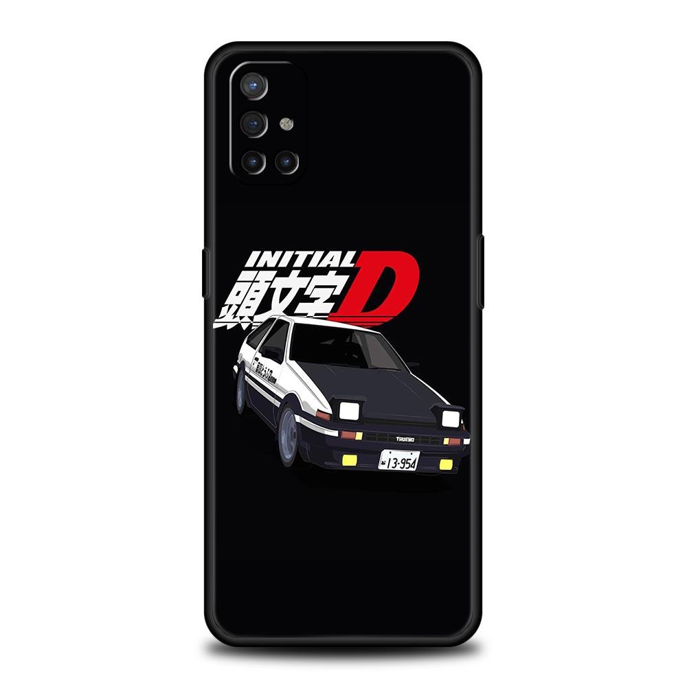 Phone Case For Oneplus 13R 13 12 10T 11 R10 Nord N100 N200 N10 9 9R CE 2 3 Z Pro Lite 5G Soft TPU Cover Initial D Car Fundas Bag