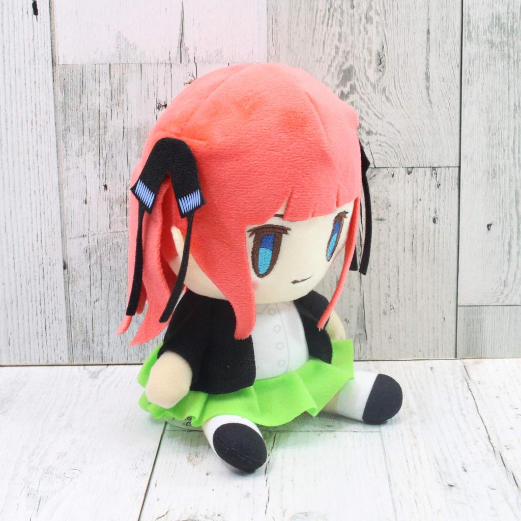 Квинтессенциальные квинтюплеты Накано Нино Сидящая мягкая игрушка S