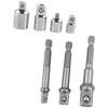 652F Professional Socket Adapter 4 Size Steel Extension Rod Square Socket Adapter