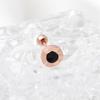 [Onm] Onm 14K Gold Needle Black Onyx Point Rose Gold Cutting Piercing (S9593993)