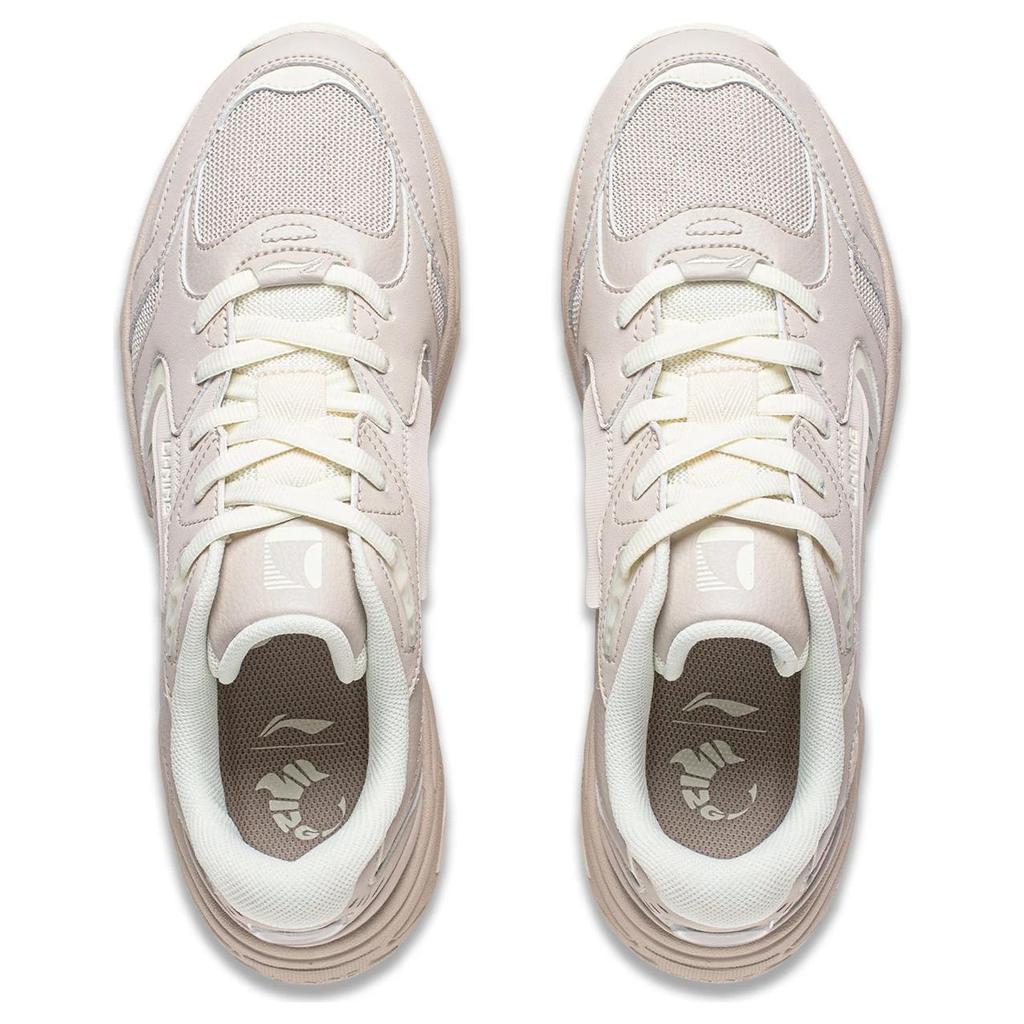 Li Ning Orca Synthetic Leather, Textile Soft And Comfortable Abrasion Resistant Slip Resistant Low top Casual Shoes AGCU029-3