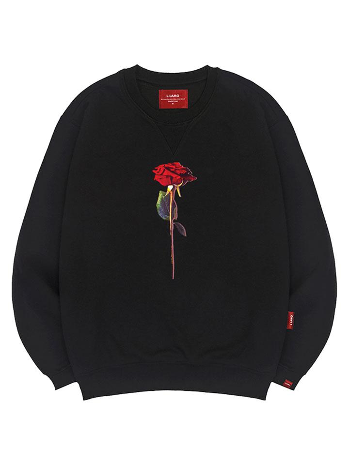 Свитшот Ellamo Rose Унисекс Большого Размера S~4XL (Тип Б)