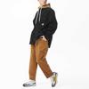 New Balance Мужская черная стеганая куртка с капюшоном, умеренная, с вставками, стеганая куртка AMJ21352-BK