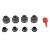 3 4 Inch Rain Barrel Bulkhead Fitting Kit with Plugs Hole Saw Tool PVC Spigot Connector Kit for Rain Barrels Water