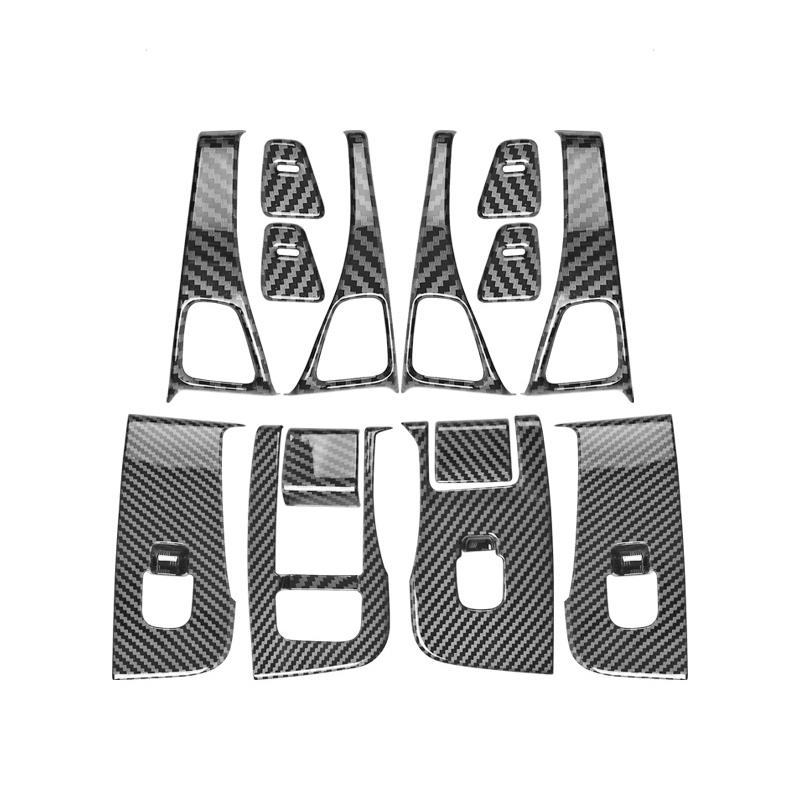 Для Tesla Model3 Model 3 Y 2021 2022 2023 2024 2025 Кнопка переключателя стеклоподъемника автомобиля Крышка двери Подлокотник Панель Отделка Наклейки