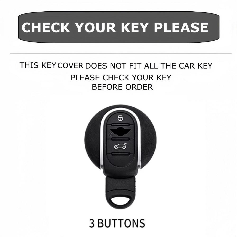 Держатель для автомобильного ключа, аксессуары для BMW Mini Cooper F55 F56 F57 F54 F60 JCW Clubman Countryman, чехол для дистанционного ключа