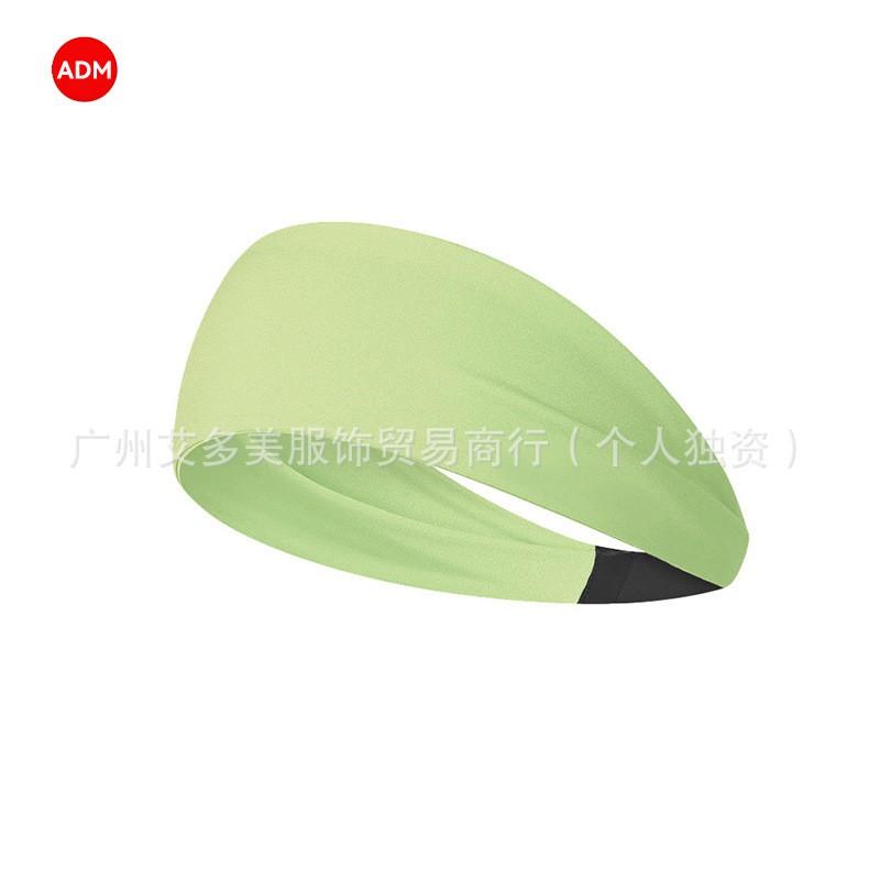 Moisture-Wicking Sport Headband Yoga Running Fitness Women Adjustable Sweatband Hair Tie