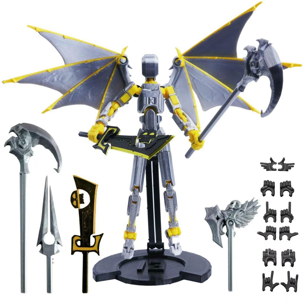 Набор мобильных кукол, 3D-печатная мобильная кукла-робот Титан, подвижная мобильная кукла, подходит для коллекционеров, украшение рабочего стола