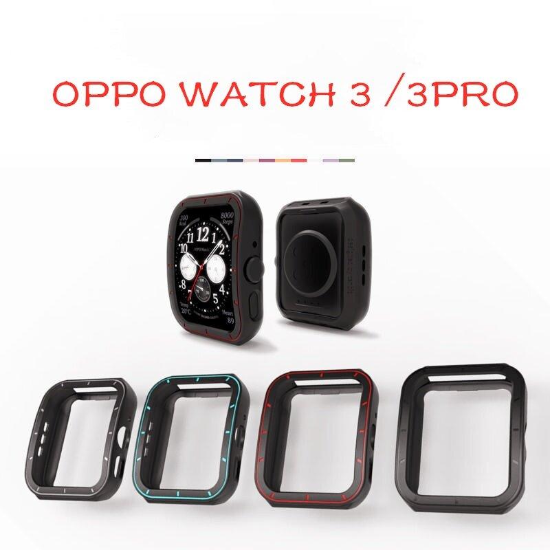Подходит для OPPO WATCH3 PRO Мягкий защитный чехол Oppo Watch 3 Полый защитный корпус из ТПУ