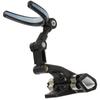 Plastic Portable Luminous Head 360 degrees  Rotating Fishing Rod Bracket Holder Back Hanging Stand