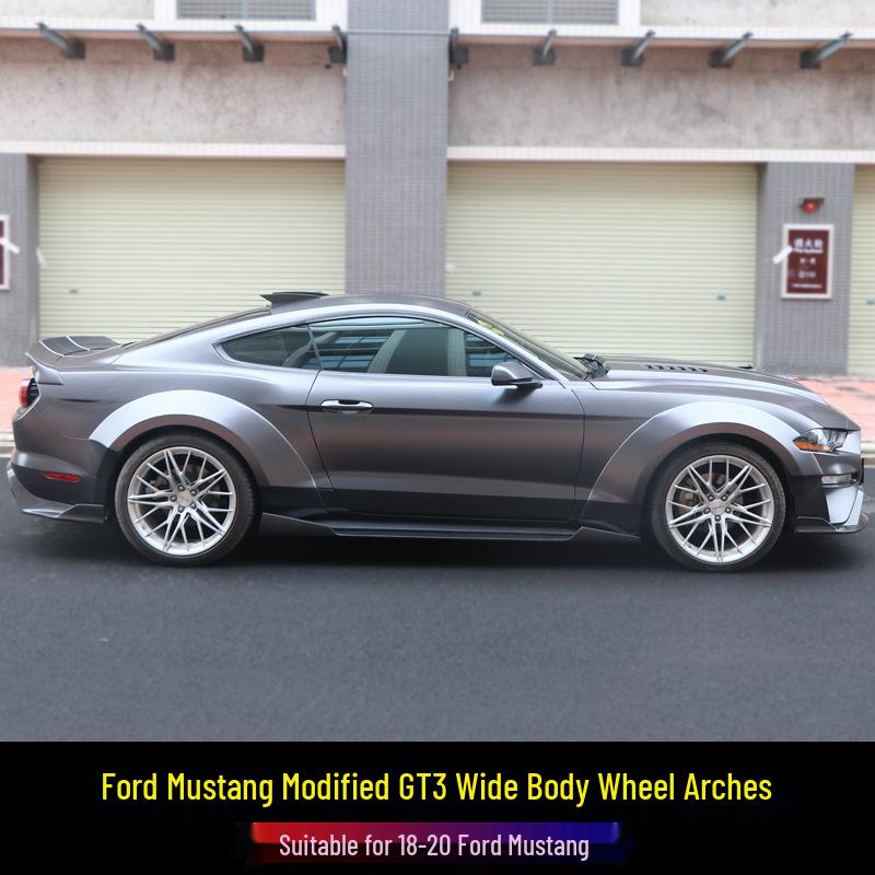 18-22 Ford Mustang GT3 Комплект широкого кузова: Расширители арок и боковые юбки