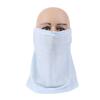 Summer Sunscreen Ice Silk Mask Neck Uv Protection Face Cover Sunscreen Face With Brim Outdoor Cycling Sun Protection Hats Caps