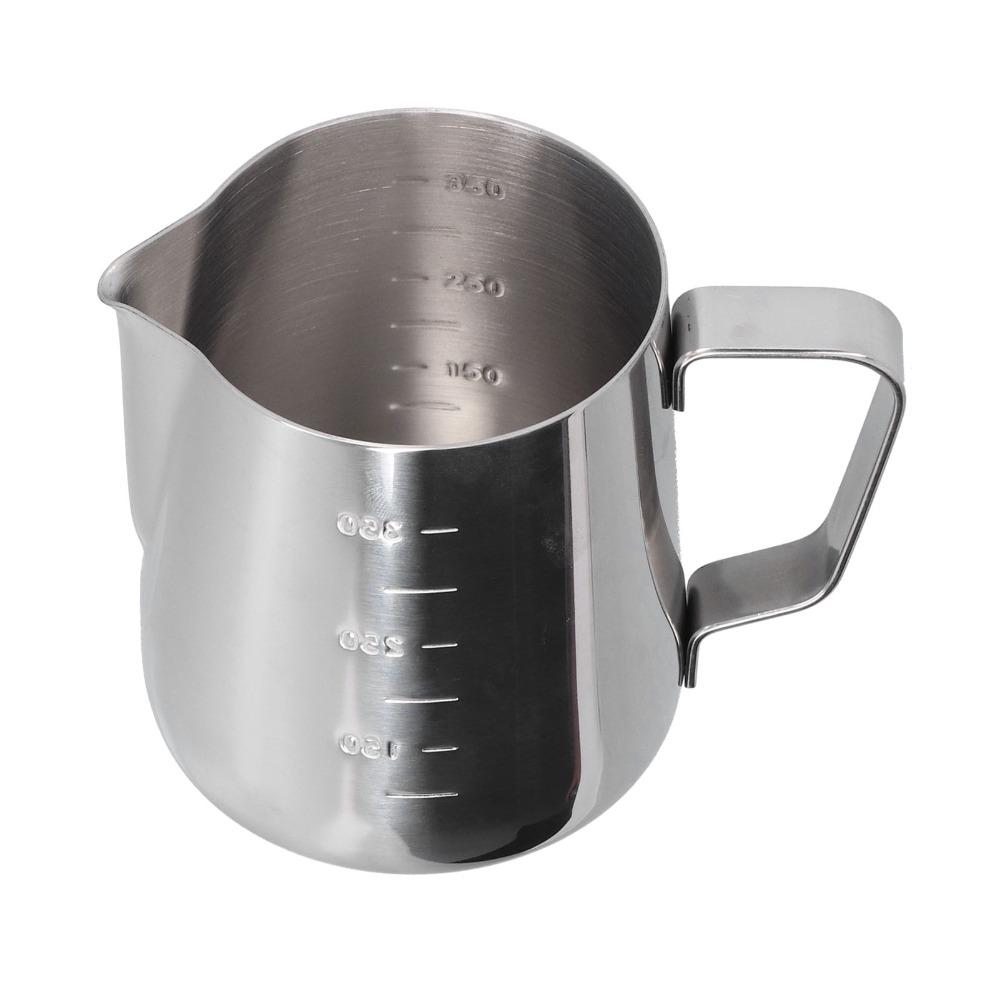 Pointed Spout Frothing Pitcher Stainless Steel Frothing Jug Frothing Cup Milk Steaming