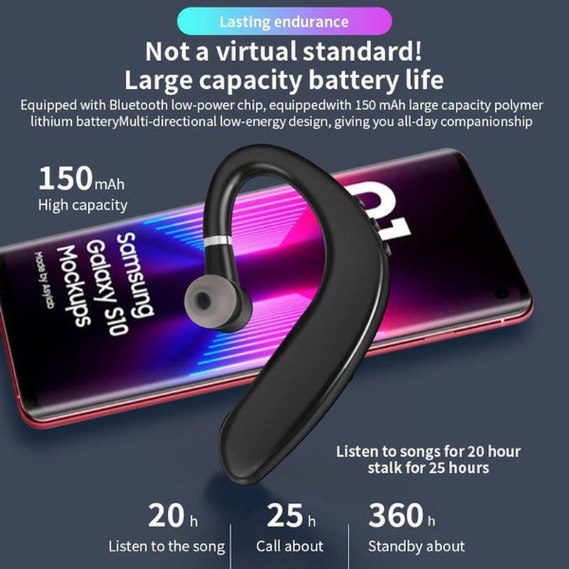 5.2 Беспроводная Bluetooth-гарнитура Безболезненная гарнитура с костной проводимостью Hi-Fi стерео Bluetooth-гарнитура с микрофоном Спортивная гарнитура на открытом воздухе