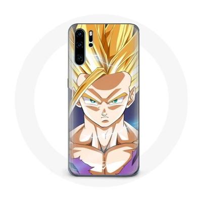 Чехол для Huawei P30 Dragon Ball Манга Сан Гоку Злое лицо