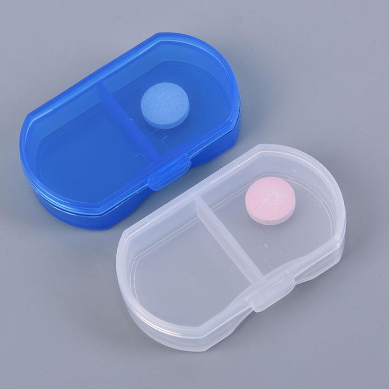 Коробка для таблеток, 2 сетки, органайзер для планшетов, неделя для хранения лекарств, ежедневный дозатор, таблетки на 2 дня