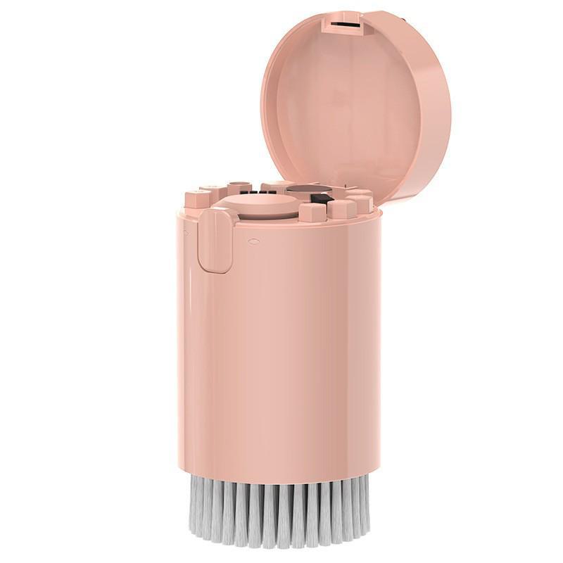 Комплект для чистки устройств: Очиститель экрана, Щетка для удаления пыли, Ручка для чистки телефонов, Очиститель для наушников, Салфетка для ноутбука