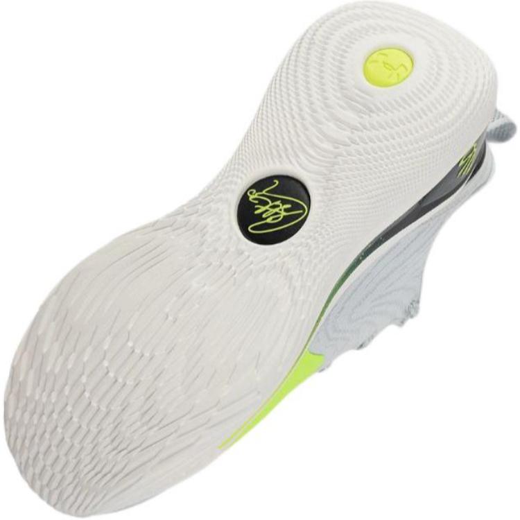 Kids' Sneakers Under Armour Curry 12 Anti-Gravity (GS) Halo Grey/Volt