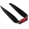 RC Carbon Fiber Folding Propeller 325mm Long 2 Blades High Torsional Rigidity Aluminum Alloy for Fixed Wing