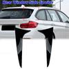 1 Pair Glossy Black Rear Window Canard Air Splitter Diffuser For BMW 3 Series F31 Touring Wagon 2012-2018