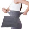 Тонкий согревающий пояс для живота с подогревом и карманом [UTST] Женский карман, упаковка, тепло, (Серый, 2 шт.)