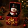 Funny Desk Accessory Christmas Magic Pop-Up Gift Box, Cute Reindeer Santa Claus Gingerbread Prank Unique Holiday Surprise Reusable Spring-Loaded