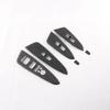 For KIA Sportage NQ5 2022 ABS Carbon Fiber Inner Window Lift Switch Button Panel Cover Car